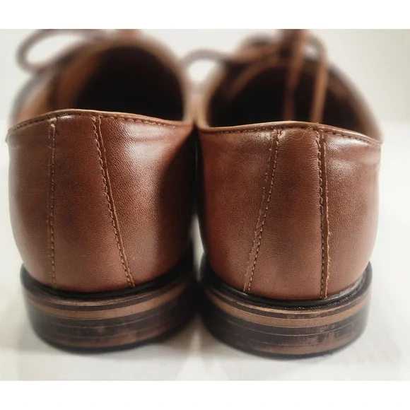 Goodfellow Brown Cap Toe Oxford Dress Shoes Men's 10.5 Classic Formal - Picture 7 of 11